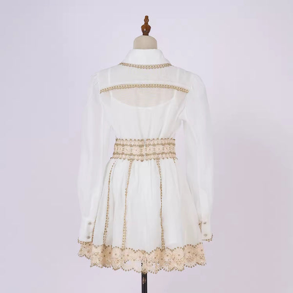 Aisling 2 piece mini skirt set