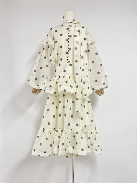 Nandiwe Polka Dot Skirt set