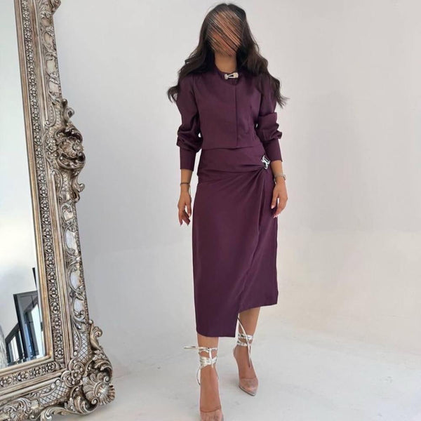 Eden 2 piece skirt set