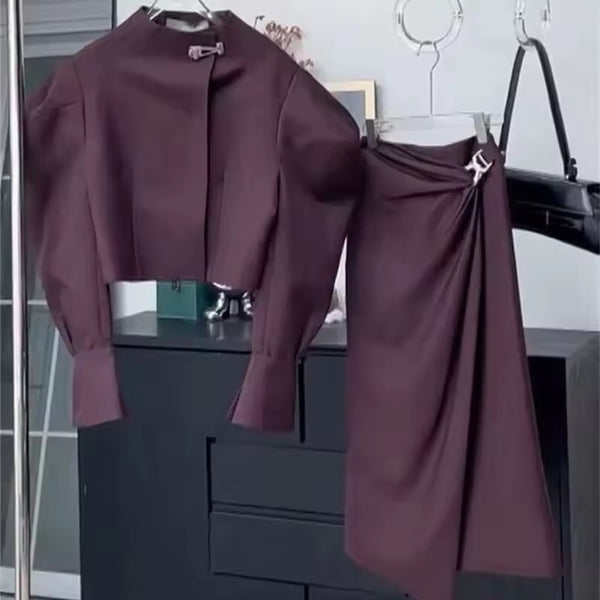 Eden 2 piece skirt set