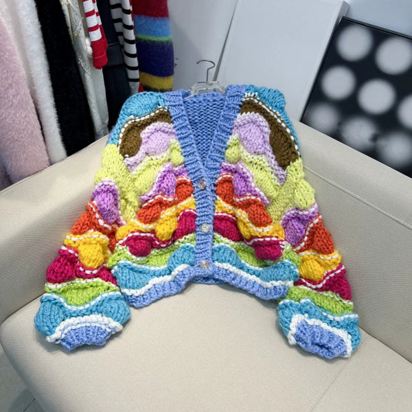 Cory Chunky knit cardigan