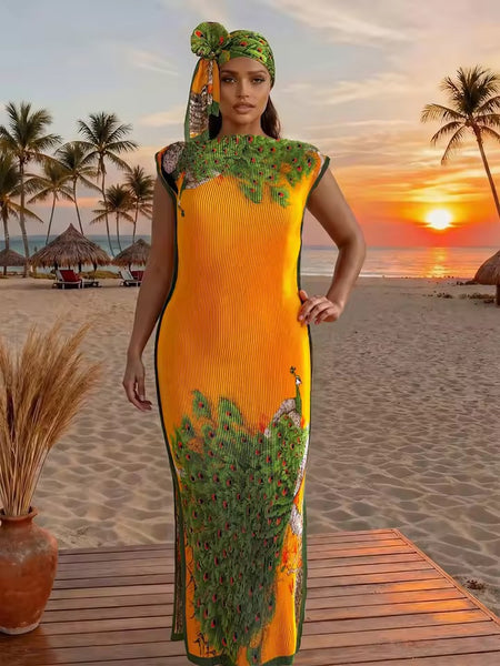Luriann pleated dress