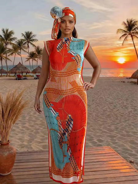 Luriann pleated dress