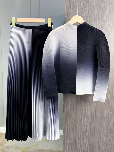 Kea pleated skirt set