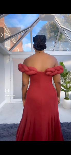 Rebekah off shoulder dress