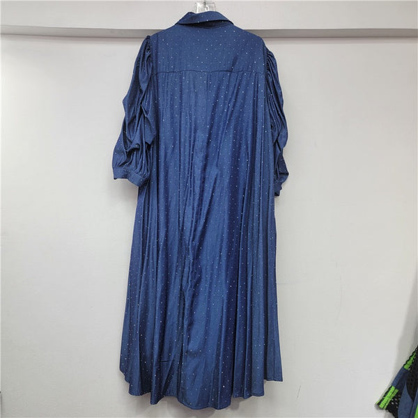 Temi soft denim dress