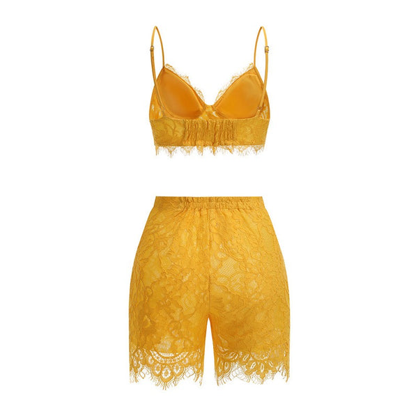 Axella lace short set