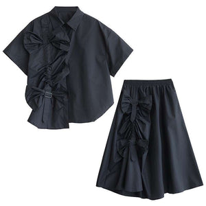 Nyara 2 piece skirt set