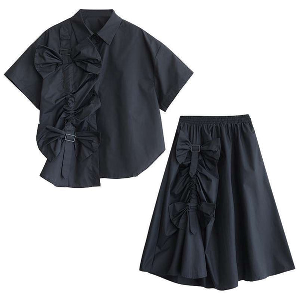 Nyara 2 piece skirt set