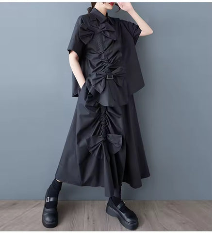 Nyara 2 piece skirt set