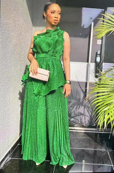 Deesha pleated set