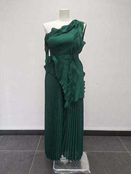 Deesha pleated set
