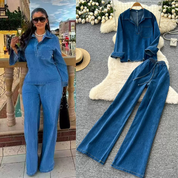 Shaimon denim set