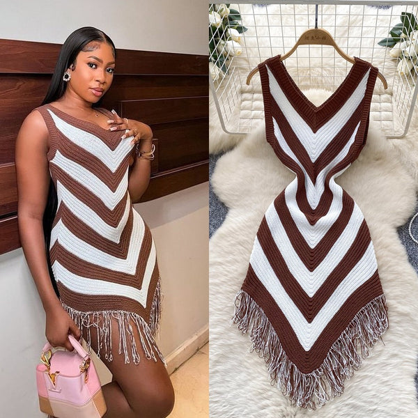 Orlasha Mini knit dress