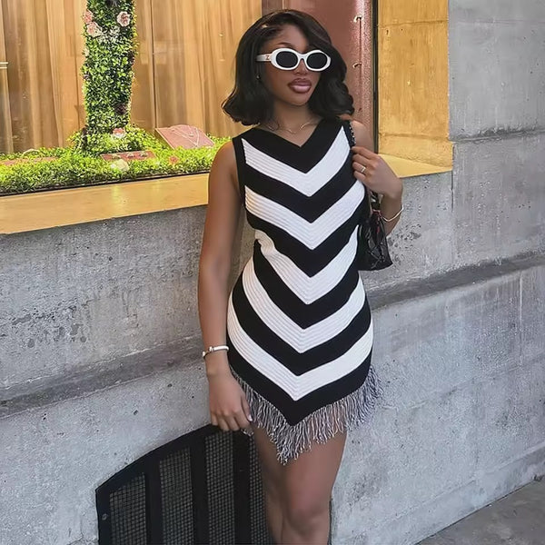 Orlasha Mini knit dress