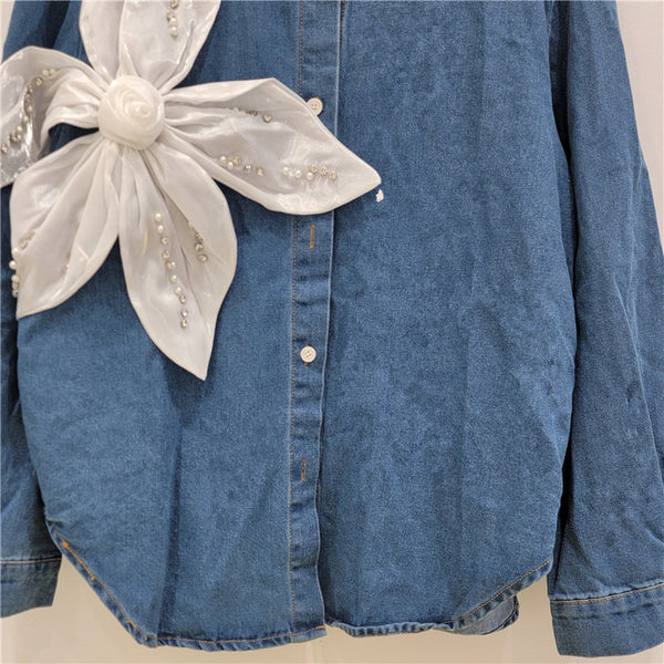 Darline denim shirt