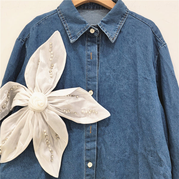 Darline denim shirt