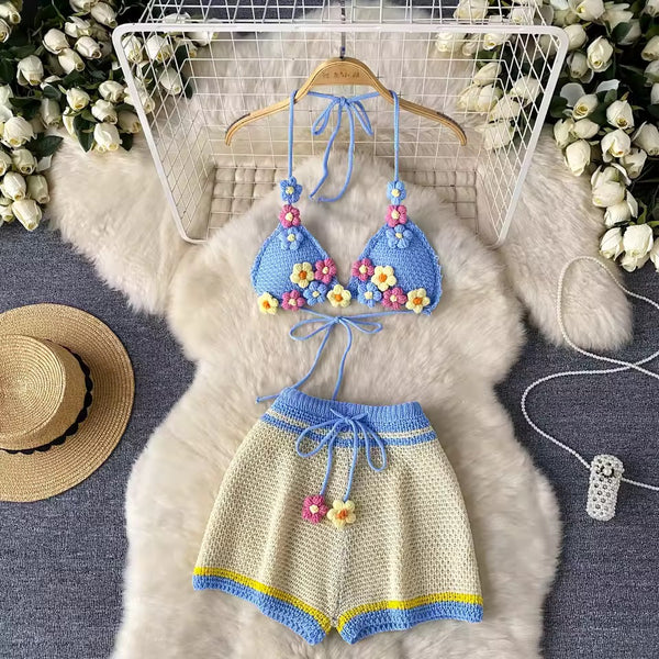 Keona beach short set