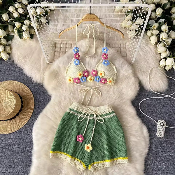Keona beach short set