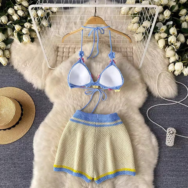 Keona beach short set