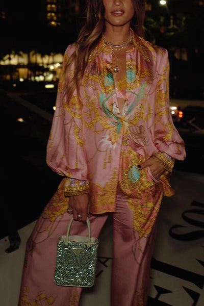 Nayala pastel trouser set