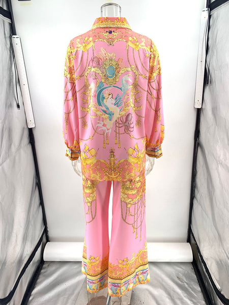Nayala pastel trouser set