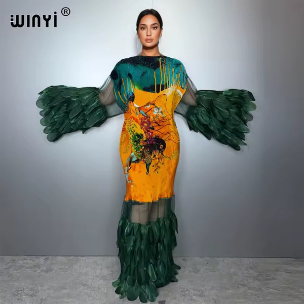 Cherith pleated dress