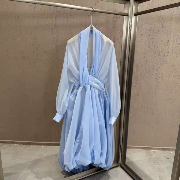 Nolusi bubble hem summer dress