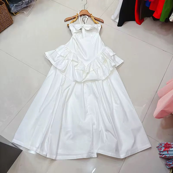Keosha beaded neckline dress
