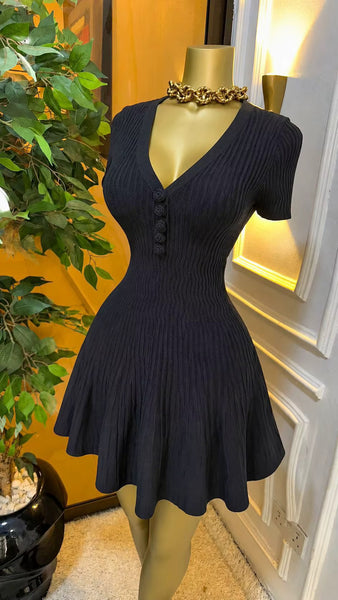 Makeena mini knit dress