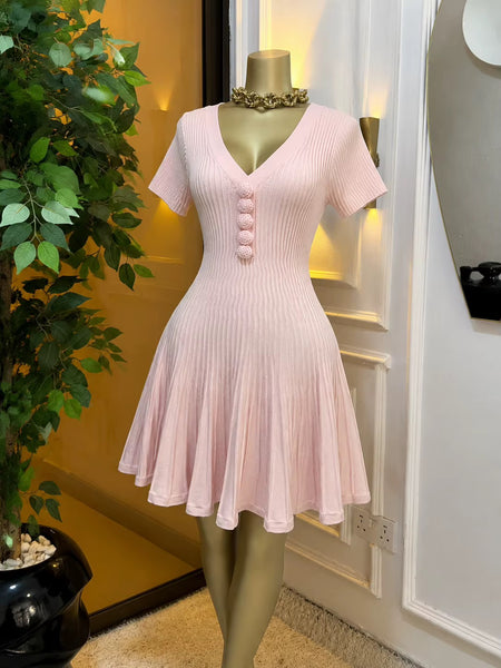 Makeena mini knit dress