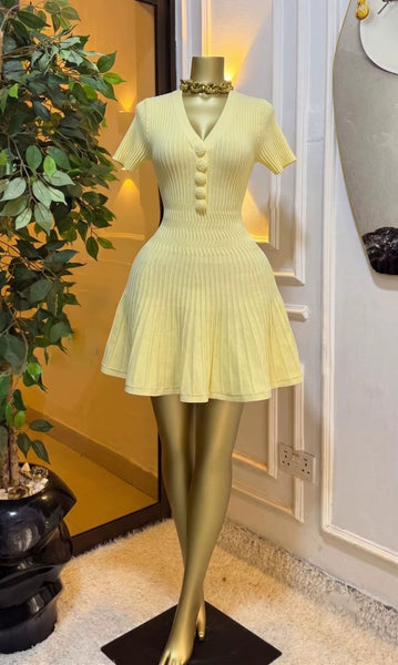 Makeena mini knit dress