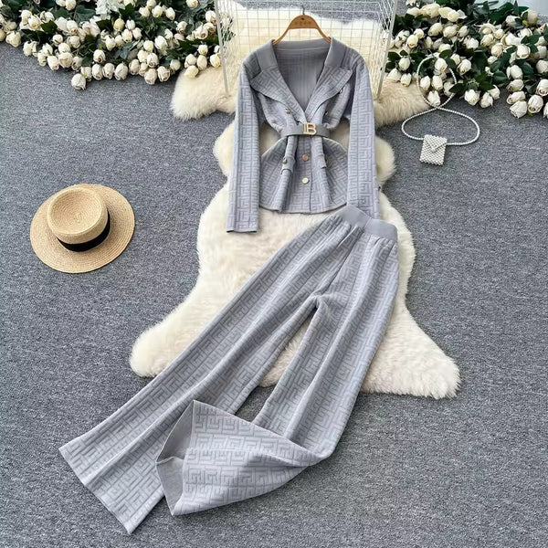 Riane 2 piece knitted set
