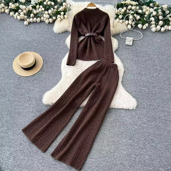Riane 2 piece knitted set