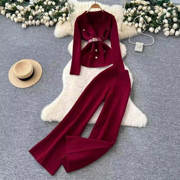 Riane 2 piece knitted set