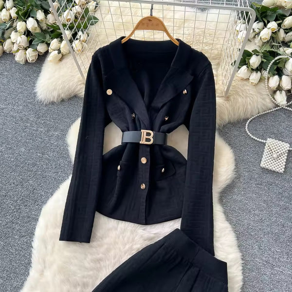 Riane 2 piece knitted set
