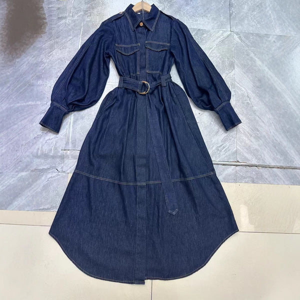 Folawe denim dress