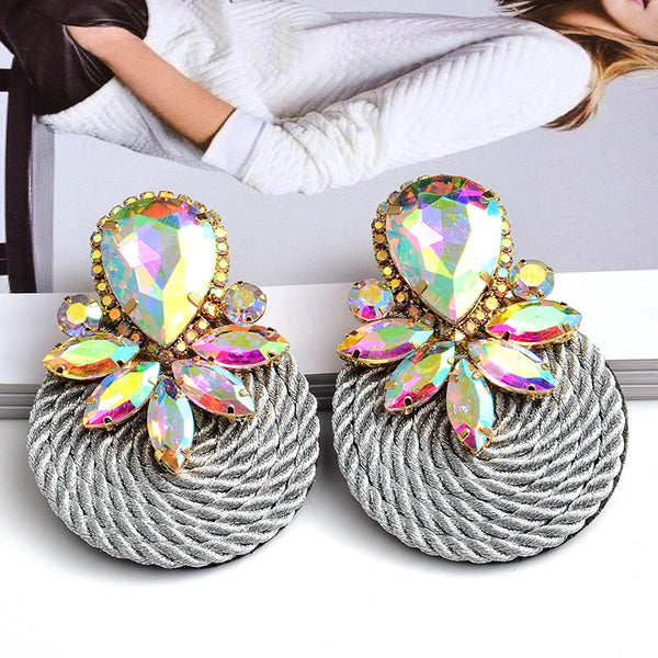 Busisiwe cotton weave earrings