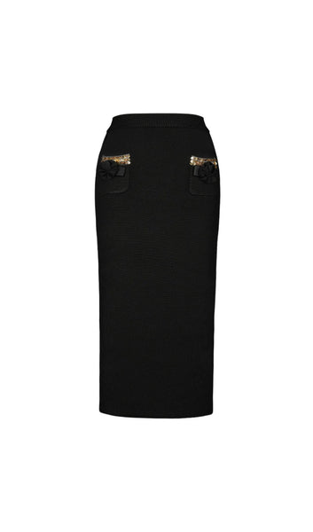 Anandi Flower Embelished Skirt set