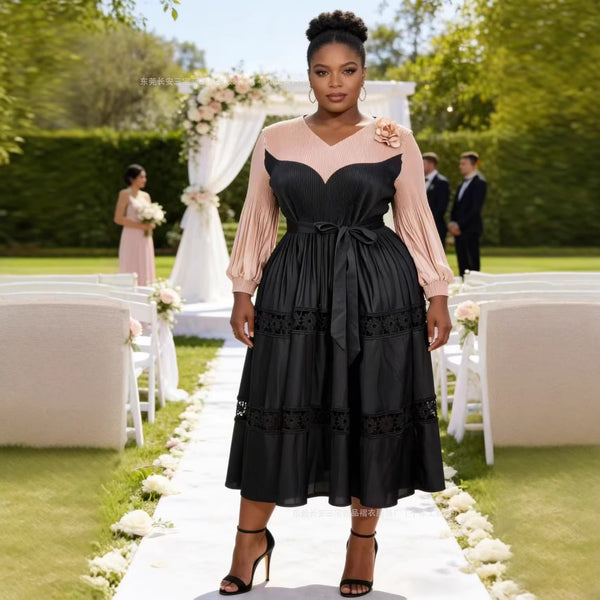Dammie pleated dress