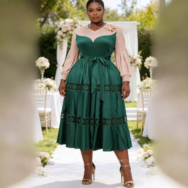 Dammie pleated dress