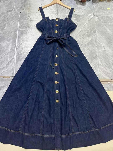 Ifetayo denim dress