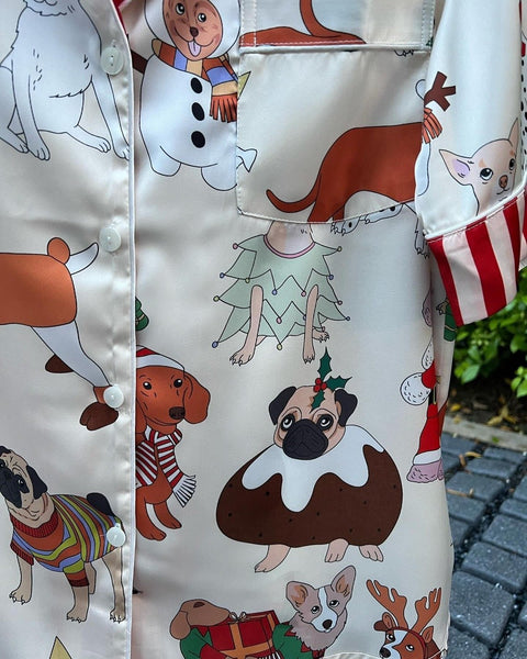 Hudson festive pyjamas set