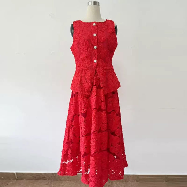 Shole 2 piece vest set