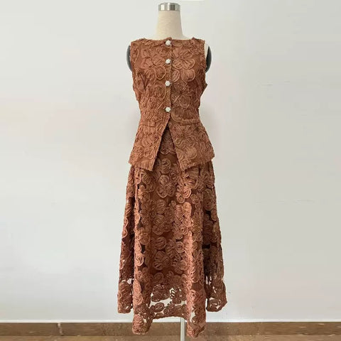 Shole 2 piece vest set