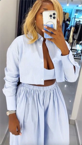 Lonnika 3 piece trouser set