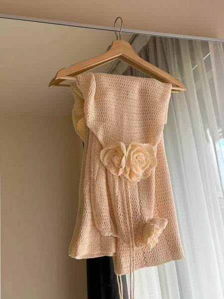 Panisha knitted skirt set
