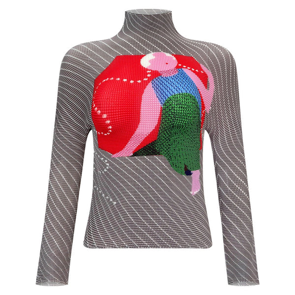 Angelia pleated top
