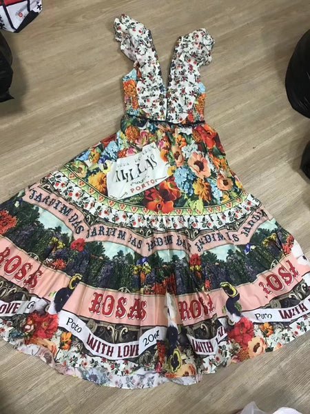 Desmona floral dress