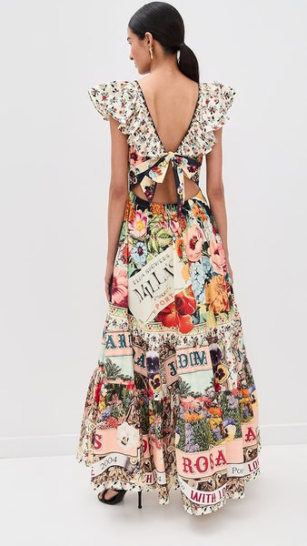 Desmona floral dress
